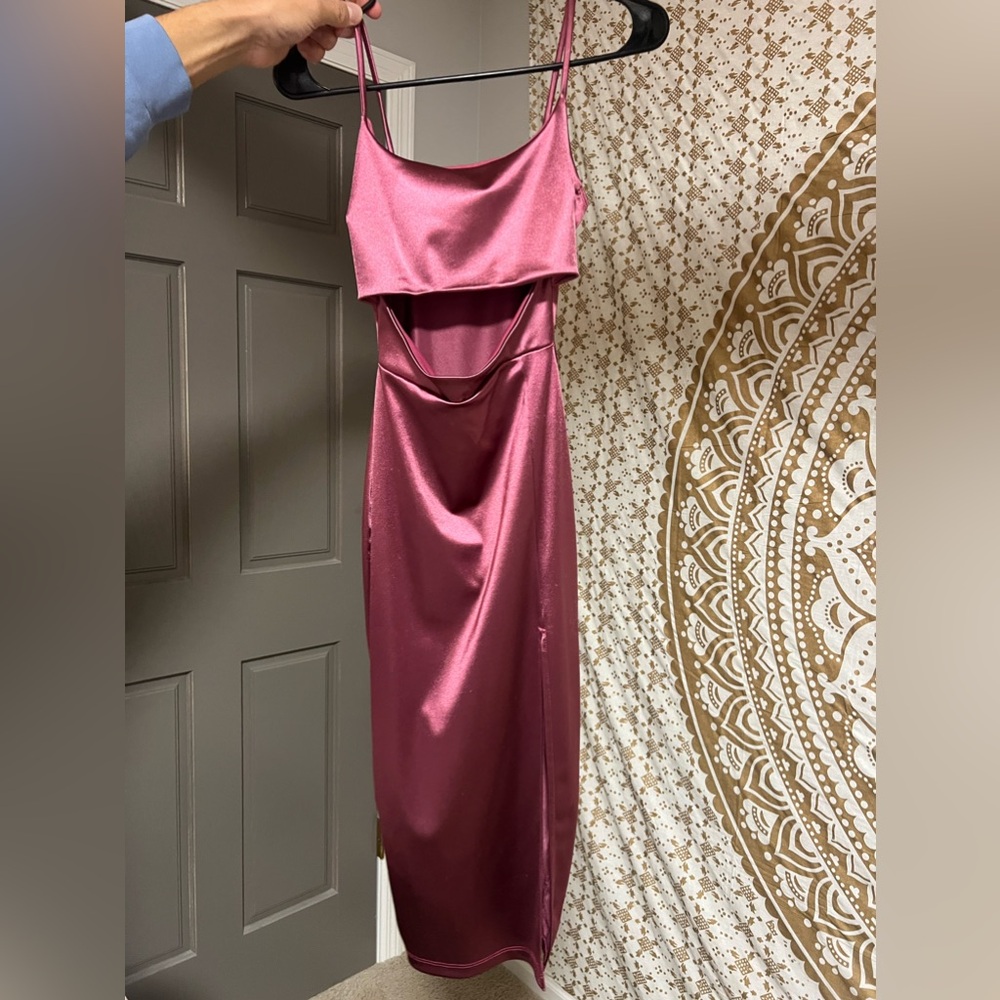 Rose Satin dress